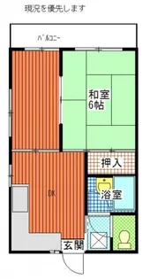 エスポワール今井【4階】の間取り