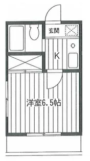 キングヒル稲荷台【1階】の間取り