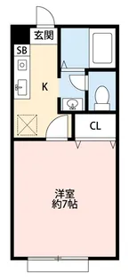 シャインヒル【2階】の間取り