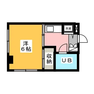 宮崎ハウス【1階】の間取り