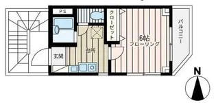 メゾンF【2階】の間取り