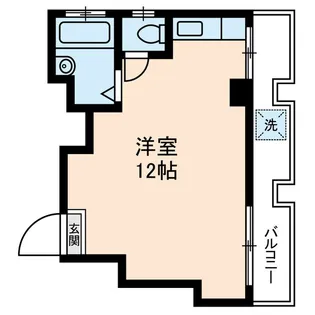 秀山コーポ文京苑【2階】の間取り