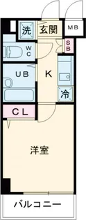 フェニックス上北沢ツインコート【3階】の間取り