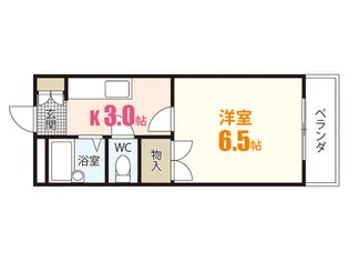 ソギモトビル【3階】の間取り