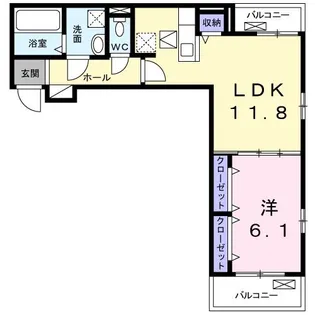 チューリップ ツリー【1階】の間取り