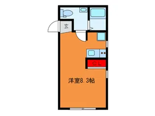 レプレ志村【4階】の間取り