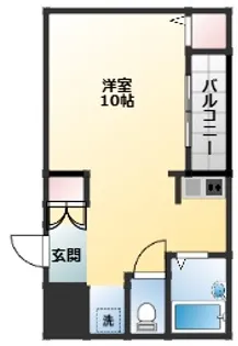 グリーンピアFH【3階】の間取り