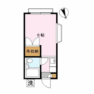 ハイムサンシャワー【2階】の間取り