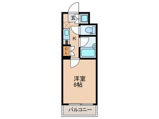 ル-ブル蒲田南の間取り