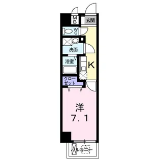 フォースピア【4階】の間取り