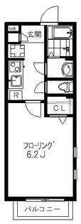 カーサセレッサ【1階】の間取り