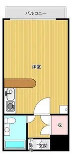 グレース御井【2階】の間取り
