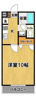 グリーン・ヨシエII【3階】の間取り