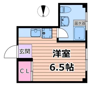 ソレイユ関大前【4階】の間取り