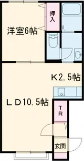 リヴィエール永山A【2階】の間取り