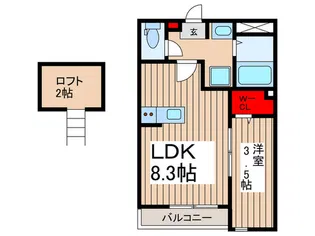 Leaps Soka.【3階】の間取り