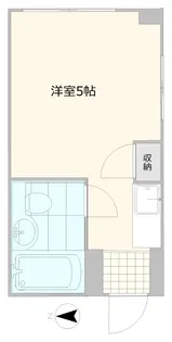 松見坂ホームズ【2階】の間取り