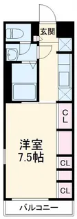 リブリ ヴァンベール華山【2階】の間取り