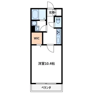 宮内サンハイツ本木3【3階】の間取り