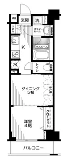 日神デュオステージ浅草三筋(ニッシンデュオステージアサクサミスジ)【13階】の間取り