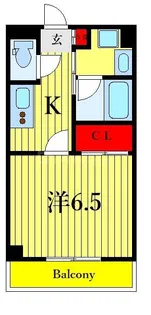 ALBA【4階】の間取り