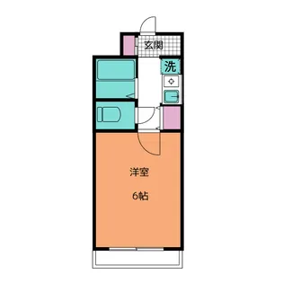 フローレンスビレッジ3【3階】の間取り