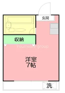 メゾン・ド・ブラン東海大学前 AB【3階】の間取り