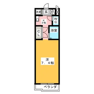 ソレーユI【3階】の間取り