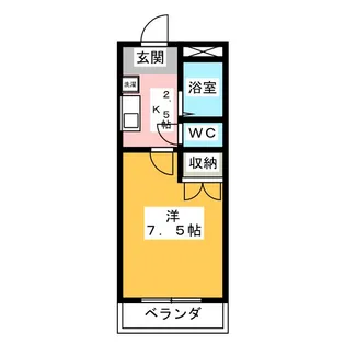 サンハイム大原【3階】の間取り