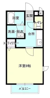 アルテミス【1階】の間取り