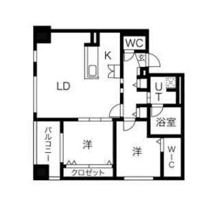 NCウイング白石【4階】の間取り