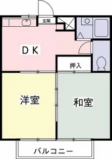 ハイムニューセラ【2階】の間取り