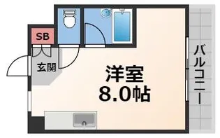 サンコート小澤【4階】の間取り