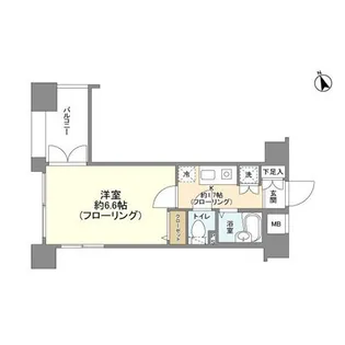 プレール文京ウエスト【2階】の間取り