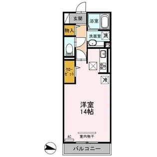 埼玉県さいたま市北区日進町2【アパート】の間取り