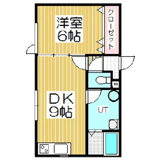 シーマリン【2階】の間取り