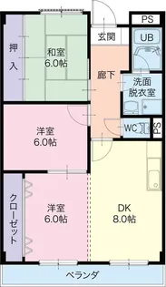 リンピア INOUE【1階】の間取り