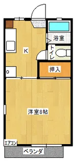 フレグランスフジ【1階】の間取り