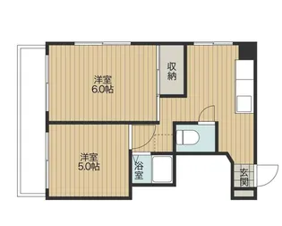 藤崎ビル(下荒田)【4階】の間取り