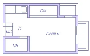ジュネ壱番館【3階】の間取り