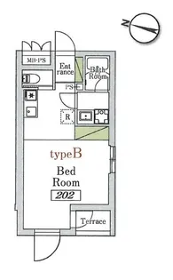 東京都西東京市ひばりが丘北3【マンション】の間取り