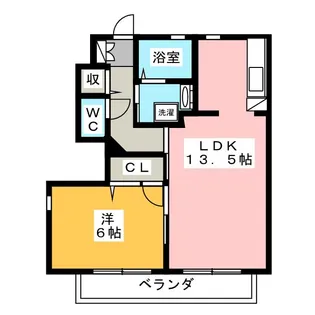 ソフィア【1階】の間取り