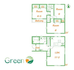 神奈川県茅ヶ崎市中島【一戸建】の間取り