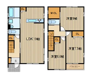 東京都練馬区南大泉6【一戸建】の間取り