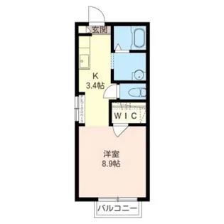サンモール玉川学園【1階】の間取り