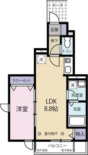 リラシオン【1階】の間取り