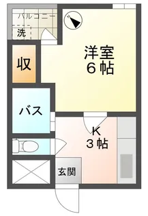 サープラス聖一色【3階】の間取り