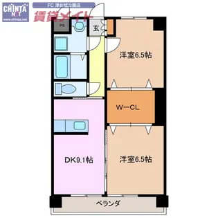 マジェスティ【1階】の間取り