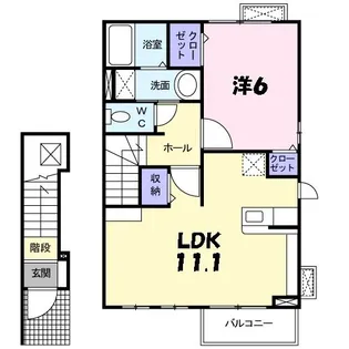 エテルノ・カーサ【2階】の間取り