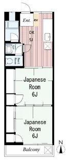 第2グリーンコーポラス【4階】の間取り